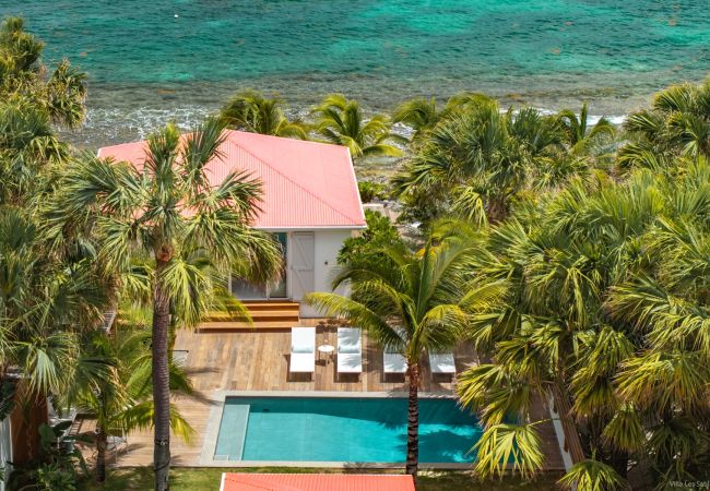 Villa en Saint Barthélemy - Bonita villa privada en la playa de Lorient