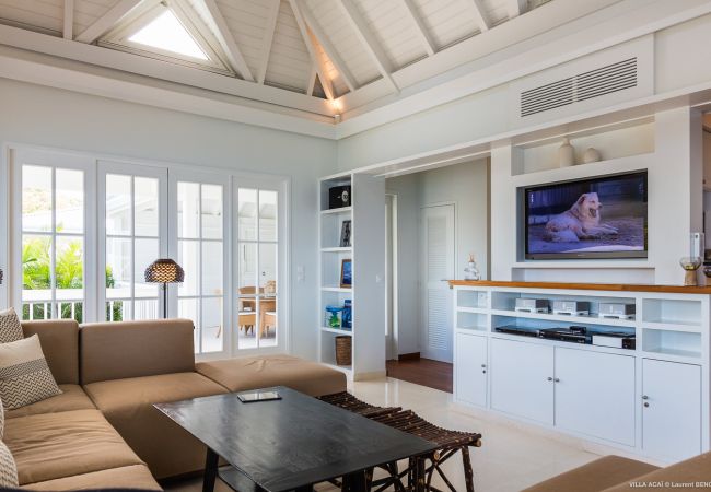 Villa à Saint Barthélemy - La villa ACAÏ offre une vue imprenable à Saint Barthelemy Villa à Saint Barthélemy - La villa ACAÏ offre une vue imprenable à Saint Barthelemy