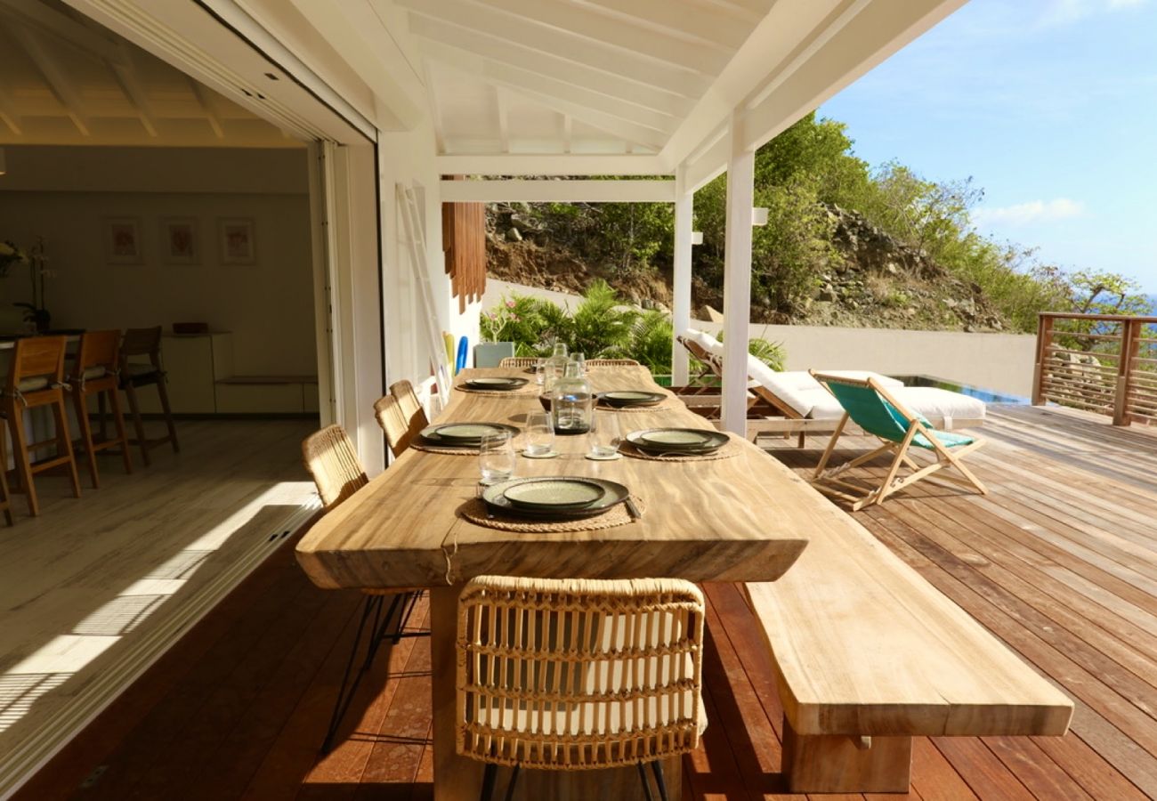 Villa à Saint Barthélemy - Villa Coucher de Soleil sur les hauteurs de Corossol Villa à Saint Barthélemy - Villa Coucher de Soleil sur les hauteurs de Corossol