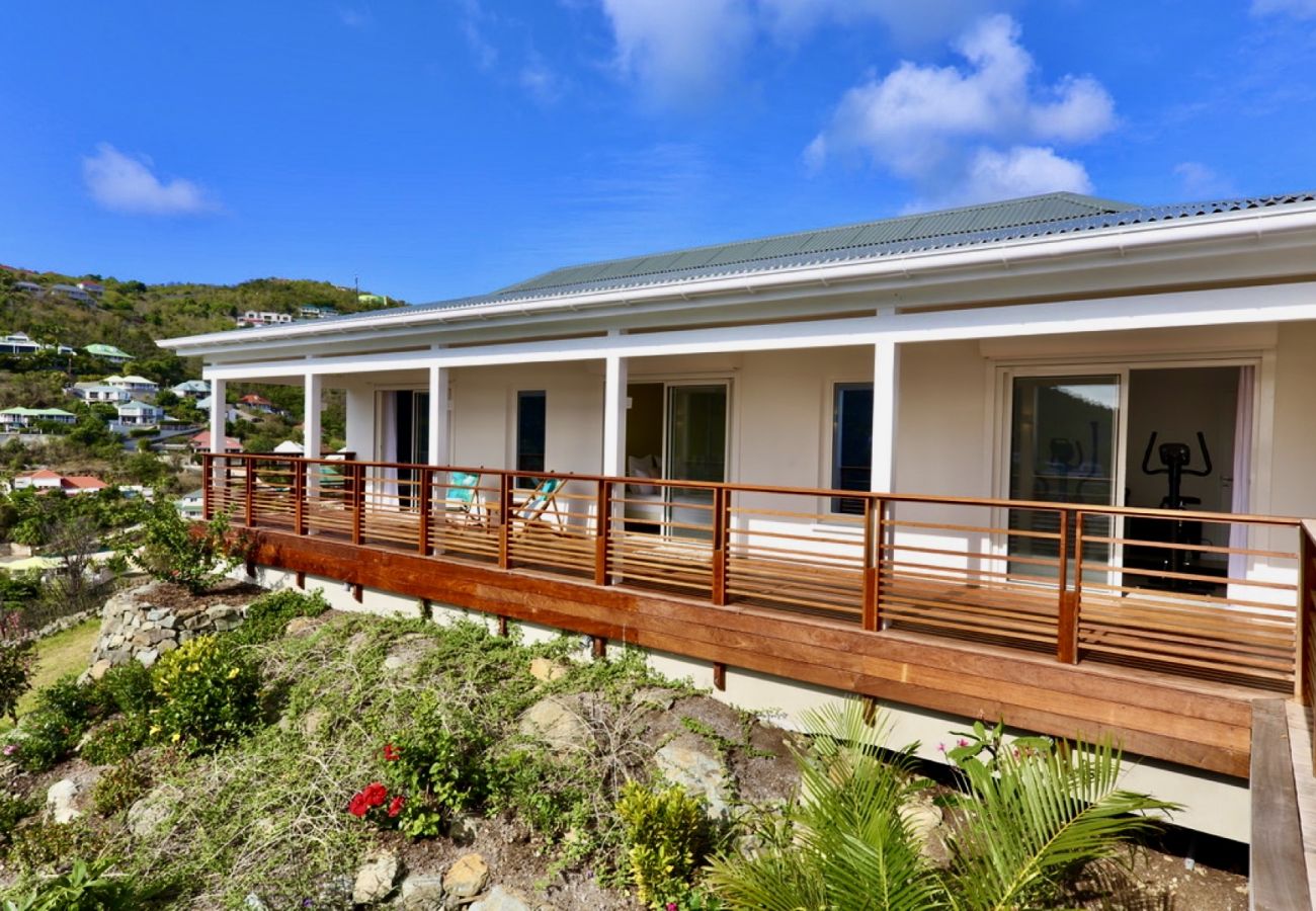 Villa à Saint Barthélemy - Villa Coucher de Soleil sur les hauteurs de Corossol Villa à Saint Barthélemy - Villa Coucher de Soleil sur les hauteurs de Corossol