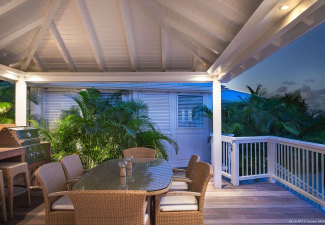 Villa à Saint Barthélemy - La villa ART offre une vue imprenable à Saint Barthelemy Villa à Saint Barthélemy - La villa ART offre une vue imprenable à Saint Barthelemy