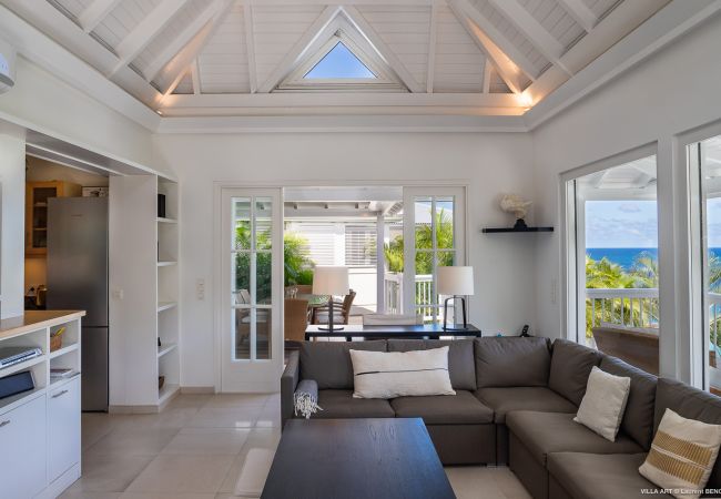 Villa à Saint Barthélemy - La villa ART offre une vue imprenable à Saint Barthelemy Villa à Saint Barthélemy - La villa ART offre une vue imprenable à Saint Barthelemy
