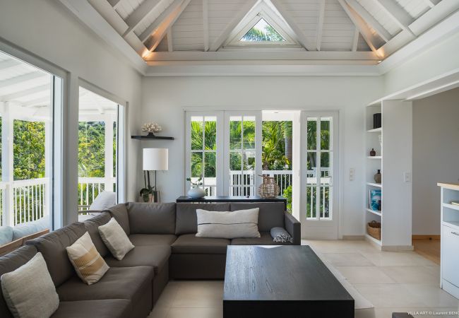 Villa à Saint Barthélemy - La villa ART offre une vue imprenable à Saint Barthelemy Villa à Saint Barthélemy - La villa ART offre une vue imprenable à Saint Barthelemy