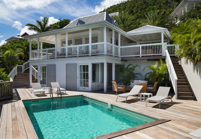 villa à Saint Barthélemy - La villa ART offre une vue imprenable à Saint Barthelemy