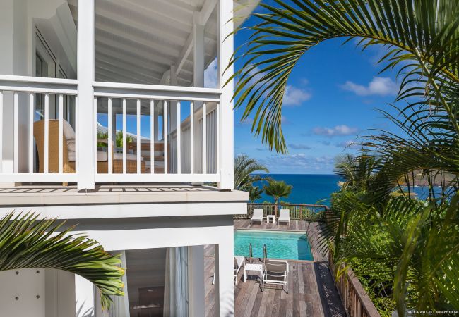 Villa à Saint Barthélemy - La villa ART offre une vue imprenable à Saint Barthelemy Villa à Saint Barthélemy - La villa ART offre une vue imprenable à Saint Barthelemy