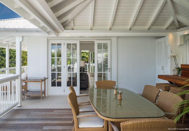 Villa à Saint Barthélemy - La villa ART offre une vue imprenable à Saint Barthelemy Villa à Saint Barthélemy - La villa ART offre une vue imprenable à Saint Barthelemy