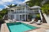 Villa à Saint Barthélemy - La villa ART offre une vue imprenable à Saint Barthelemy