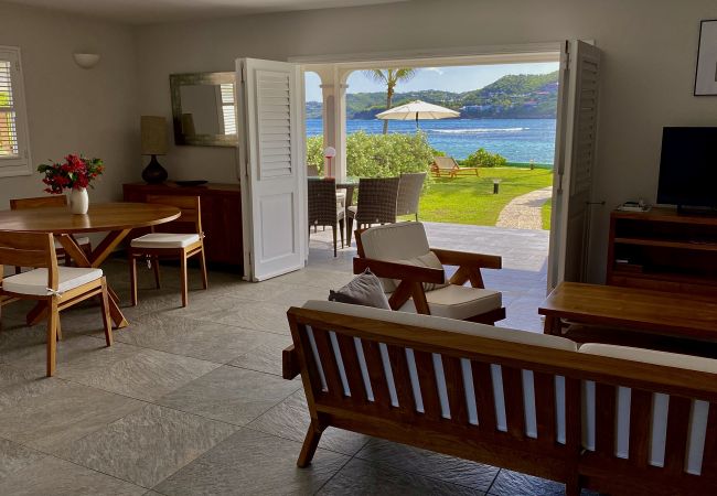 Villa a Saint Barthélemy - Cap Frehel les pieds dans l'eau à St Jean sur l'île de St Barth Villa a Saint Barthélemy - Cap Frehel les pieds dans l'eau à St Jean sur l'île de St Barth