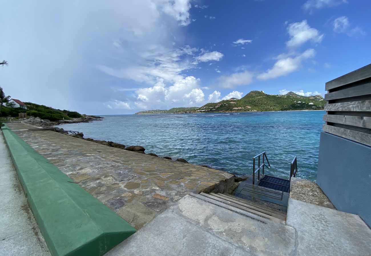 Villa a Saint Barthélemy - Cap Frehel les pieds dans l'eau à St Jean sur l'île de St Barth Villa a Saint Barthélemy - Cap Frehel les pieds dans l'eau à St Jean sur l'île de St Barth