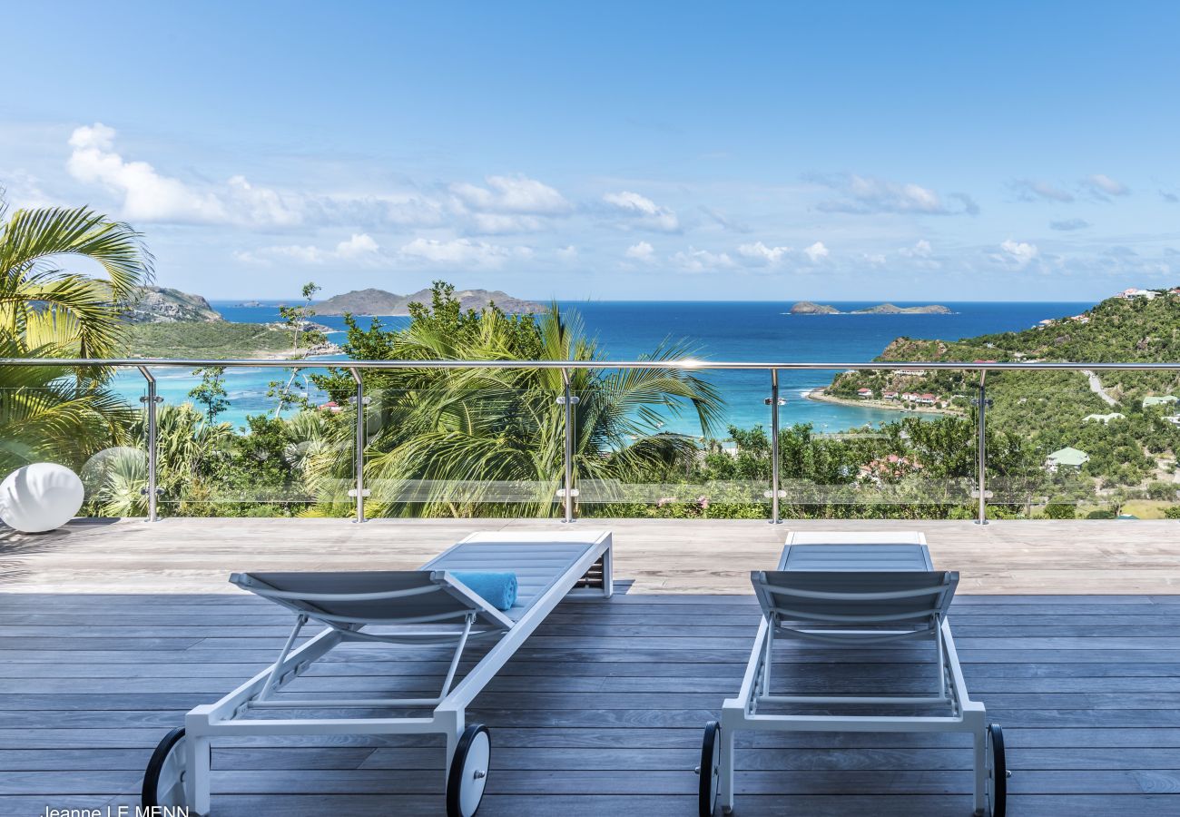 Villa a Saint Barthélemy - Isia est une villa très demandée à St Barth sur les hauteurs de St Jean Villa a Saint Barthélemy - Isia est une villa très demandée à St Barth sur les hauteurs de St Jean