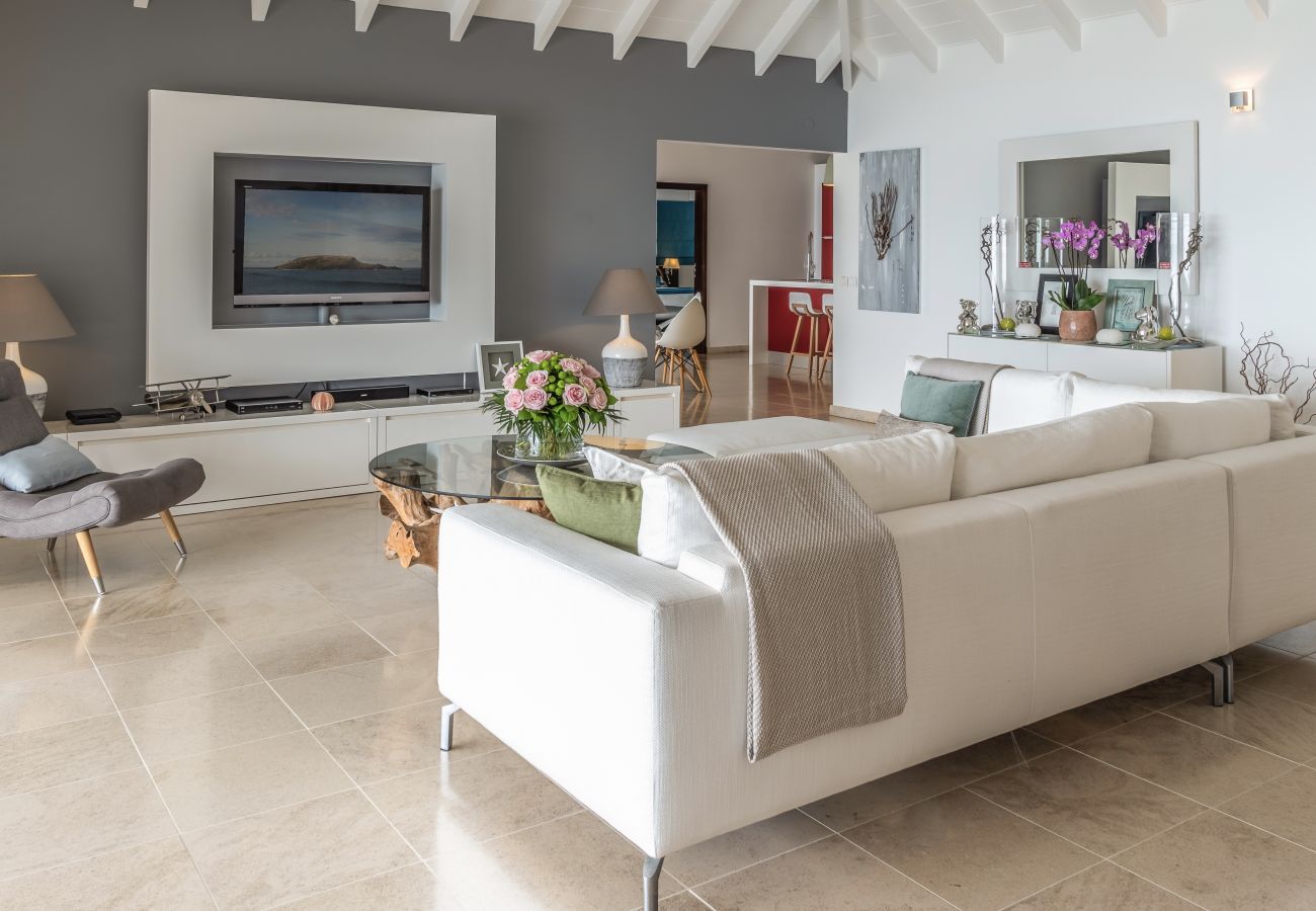 Villa a Saint Barthélemy - Isia est une villa très demandée à St Barth sur les hauteurs de St Jean Villa a Saint Barthélemy - Isia est une villa très demandée à St Barth sur les hauteurs de St Jean