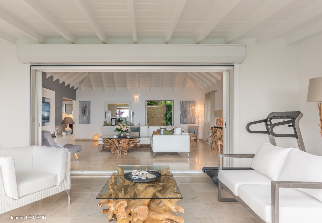 Villa a Saint Barthélemy - Isia est une villa très demandée à St Barth sur les hauteurs de St Jean Villa a Saint Barthélemy - Isia est une villa très demandée à St Barth sur les hauteurs de St Jean