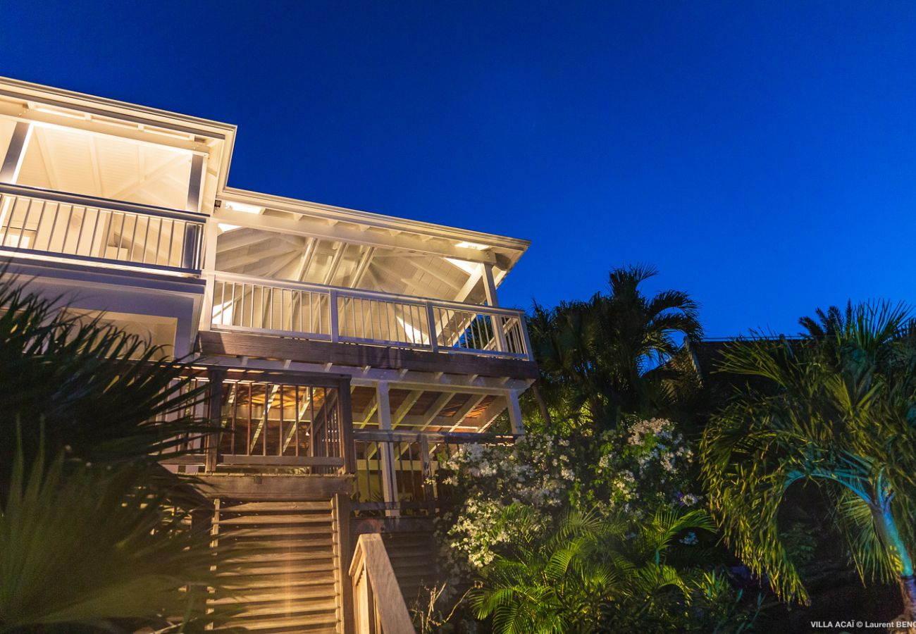 Villa a Saint Barthélemy - La villa ACAÏ offre une vue imprenable à Saint Barthelemy Villa a Saint Barthélemy - La villa ACAÏ offre une vue imprenable à Saint Barthelemy
