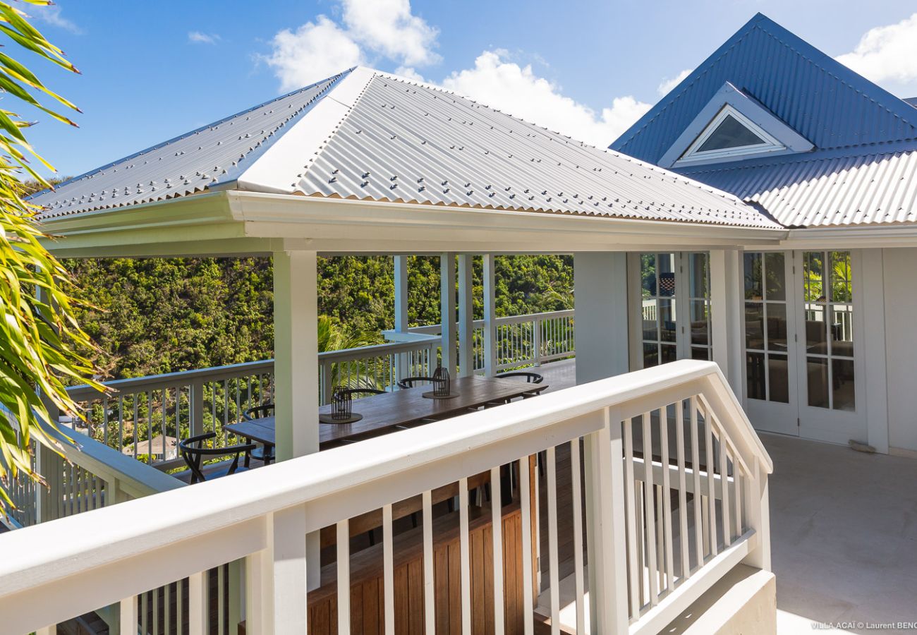 Villa a Saint Barthélemy - La villa ACAÏ offre une vue imprenable à Saint Barthelemy Villa a Saint Barthélemy - La villa ACAÏ offre une vue imprenable à Saint Barthelemy
