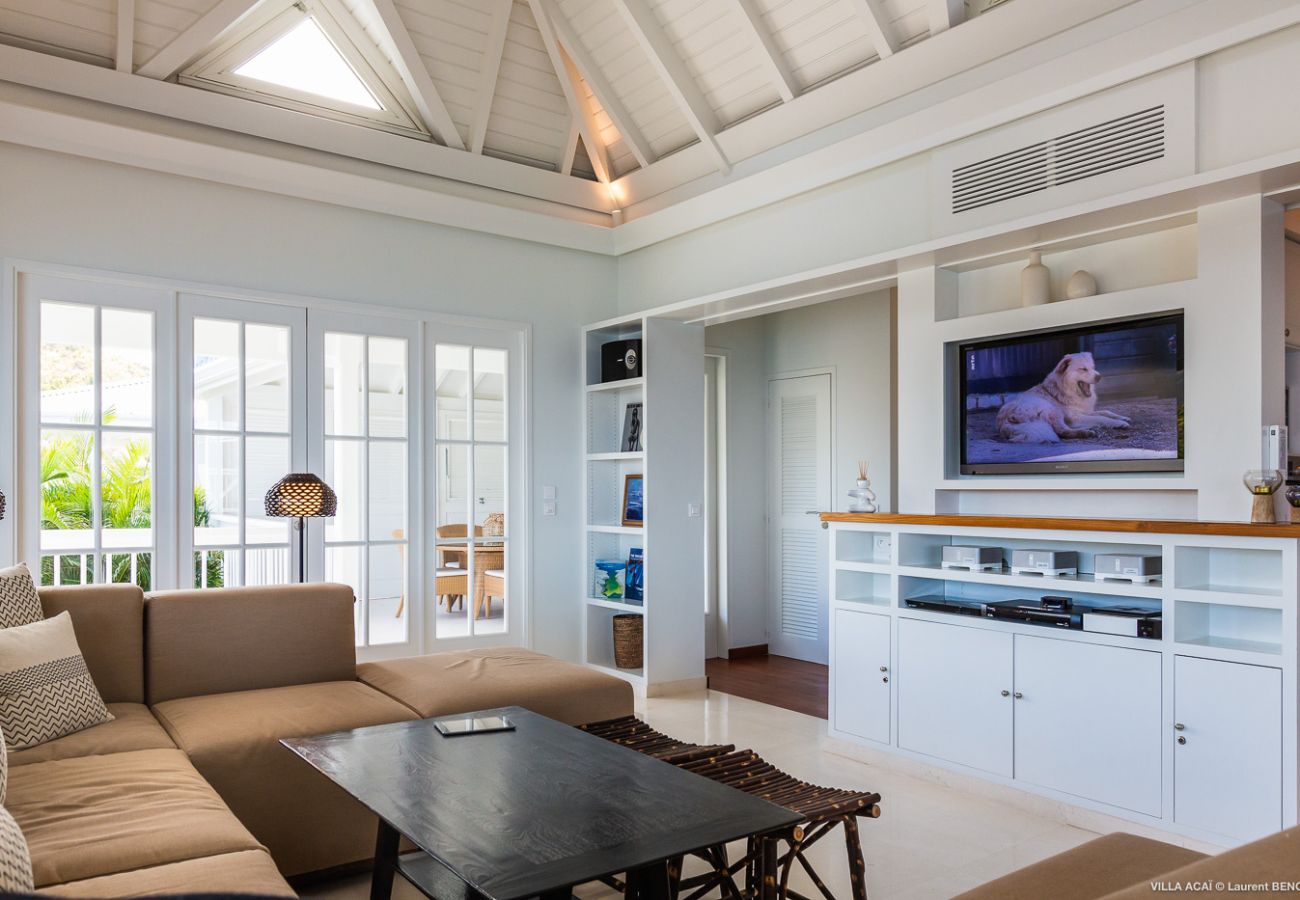 Villa a Saint Barthélemy - La villa ACAÏ offre une vue imprenable à Saint Barthelemy Villa a Saint Barthélemy - La villa ACAÏ offre une vue imprenable à Saint Barthelemy