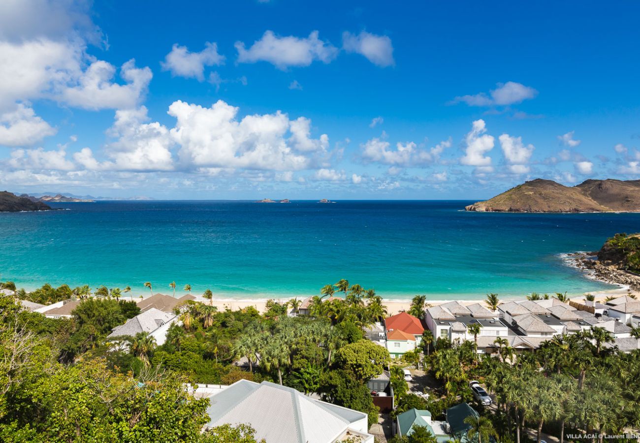 Villa a Saint Barthélemy - La villa ACAÏ offre une vue imprenable à Saint Barthelemy Villa a Saint Barthélemy - La villa ACAÏ offre une vue imprenable à Saint Barthelemy