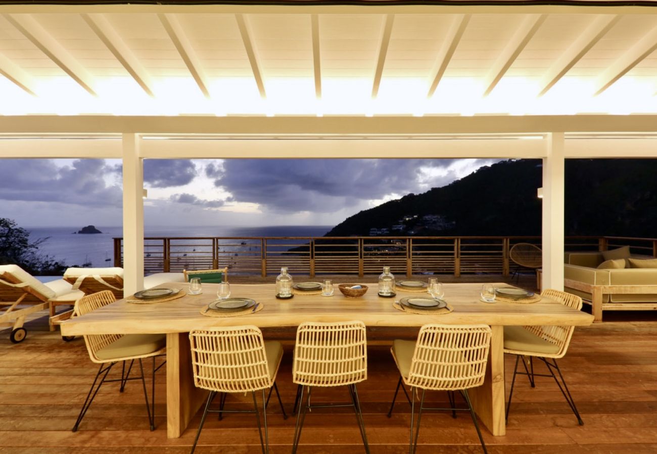 Villa a Saint Barthélemy - Villa Coucher de Soleil sur les hauteurs de Corossol Villa a Saint Barthélemy - Villa Coucher de Soleil sur les hauteurs de Corossol