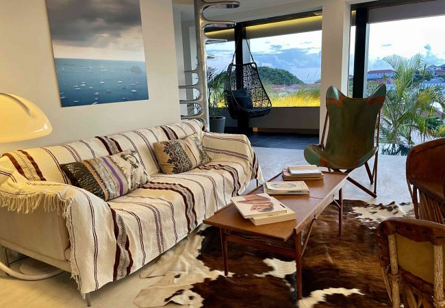 Appartamento a Saint Barthélemy - Appartement luxueux surplombant Gustavia Appartamento a Saint Barthélemy - Appartement luxueux surplombant Gustavia