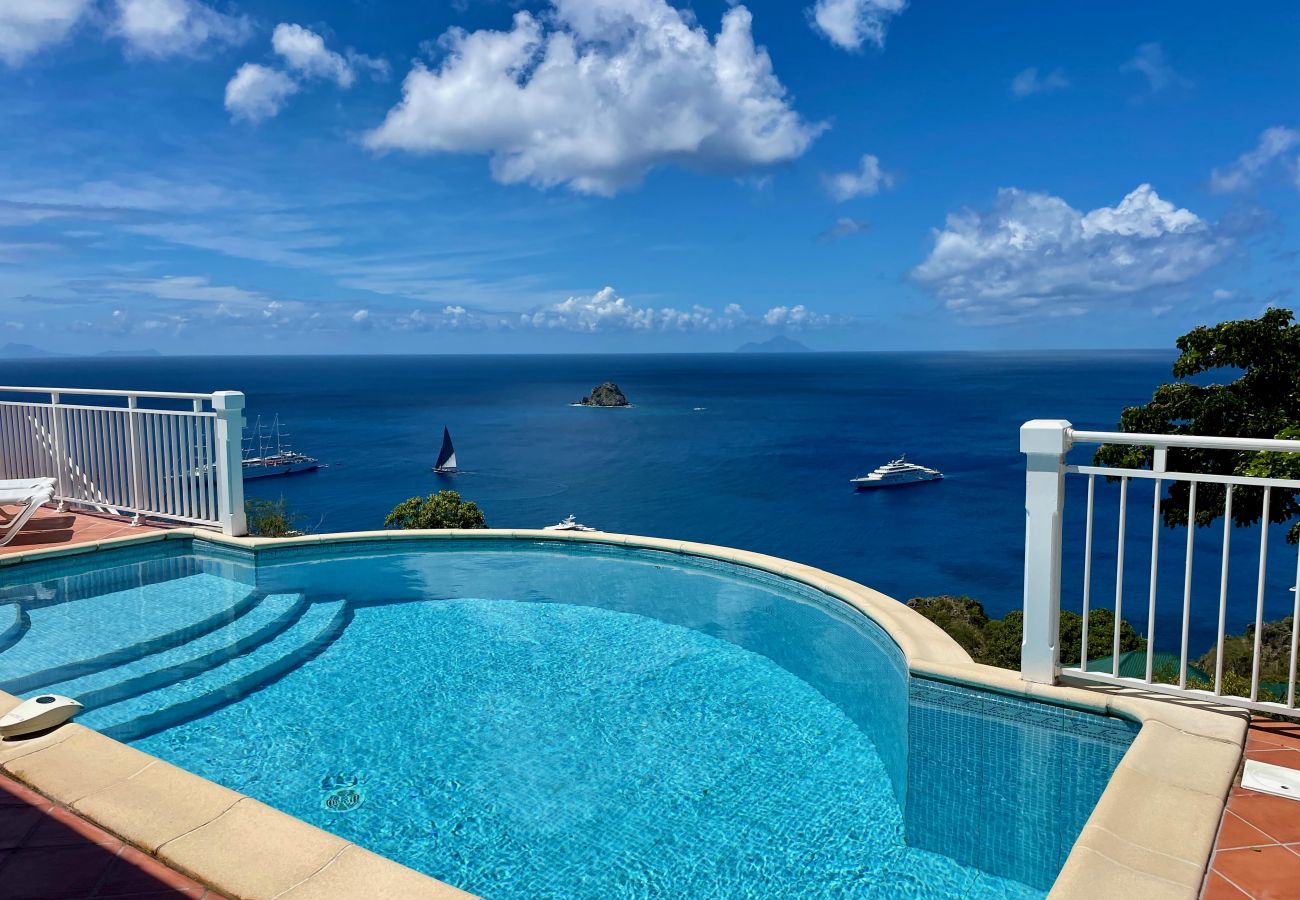 Villa a Saint Barthélemy - Villa LES GAILLACS à Saint Barth une vue incroyable Villa a Saint Barthélemy - Villa LES GAILLACS à Saint Barth une vue incroyable