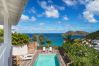 Villa a Saint Barthélemy - La villa ART offre une vue imprenable à Saint Barthelemy