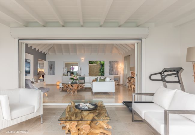Villa in Saint Barthélemy - Isia is a very popular villa in St Barths on the heights of St Jean Villa in Saint Barthélemy - Isia is a very popular villa in St Barths on the heights of St Jean