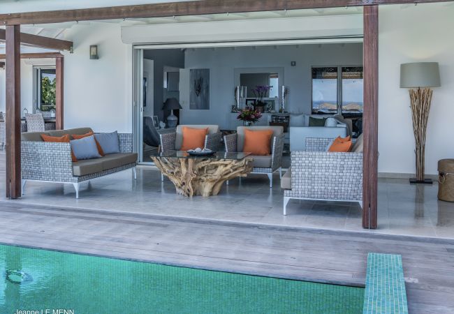 Villa in Saint Barthélemy - Isia is a very popular villa in St Barths on the heights of St Jean Villa in Saint Barthélemy - Isia is a very popular villa in St Barths on the heights of St Jean