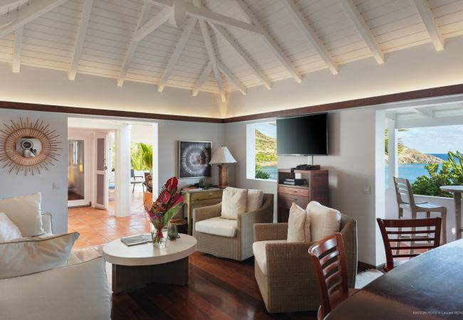 Villa in Saint Barthélemy - Maison Rose in Toiny: Pretty Three Bedrooms Villa close to the Beach Villa in Saint Barthélemy - Maison Rose in Toiny: Pretty Three Bedrooms Villa close to the Beach