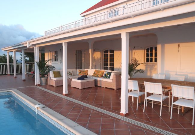 Villa/Dettached house in Saint Barthélemy - Villa LES GAILLACS in Saint Barth an incredible view